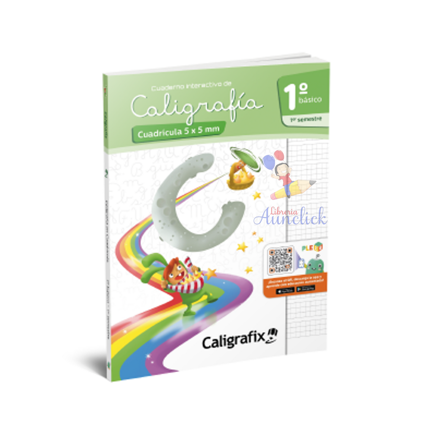 LIBRO CALIGRAFIA CUADRICULA