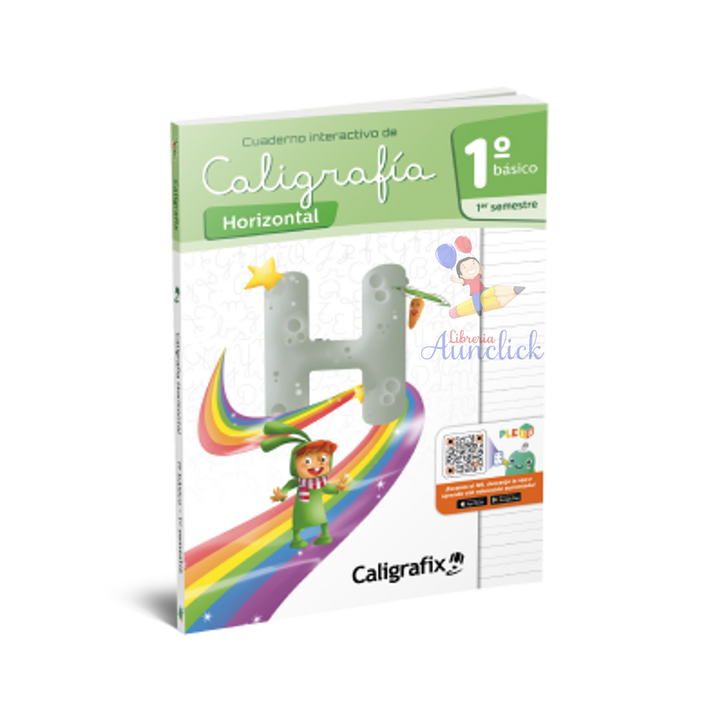 LIBRO CALIGRAFIA HORIZONTAL