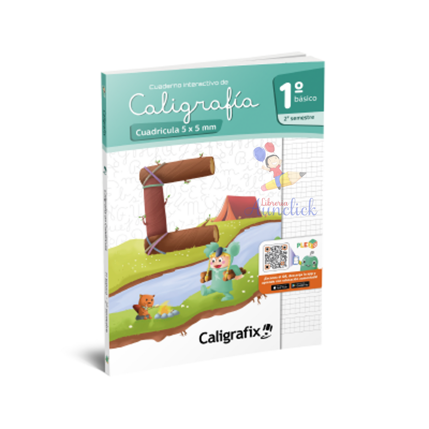 LIBRO CALIGRAFIA CUADRICULA