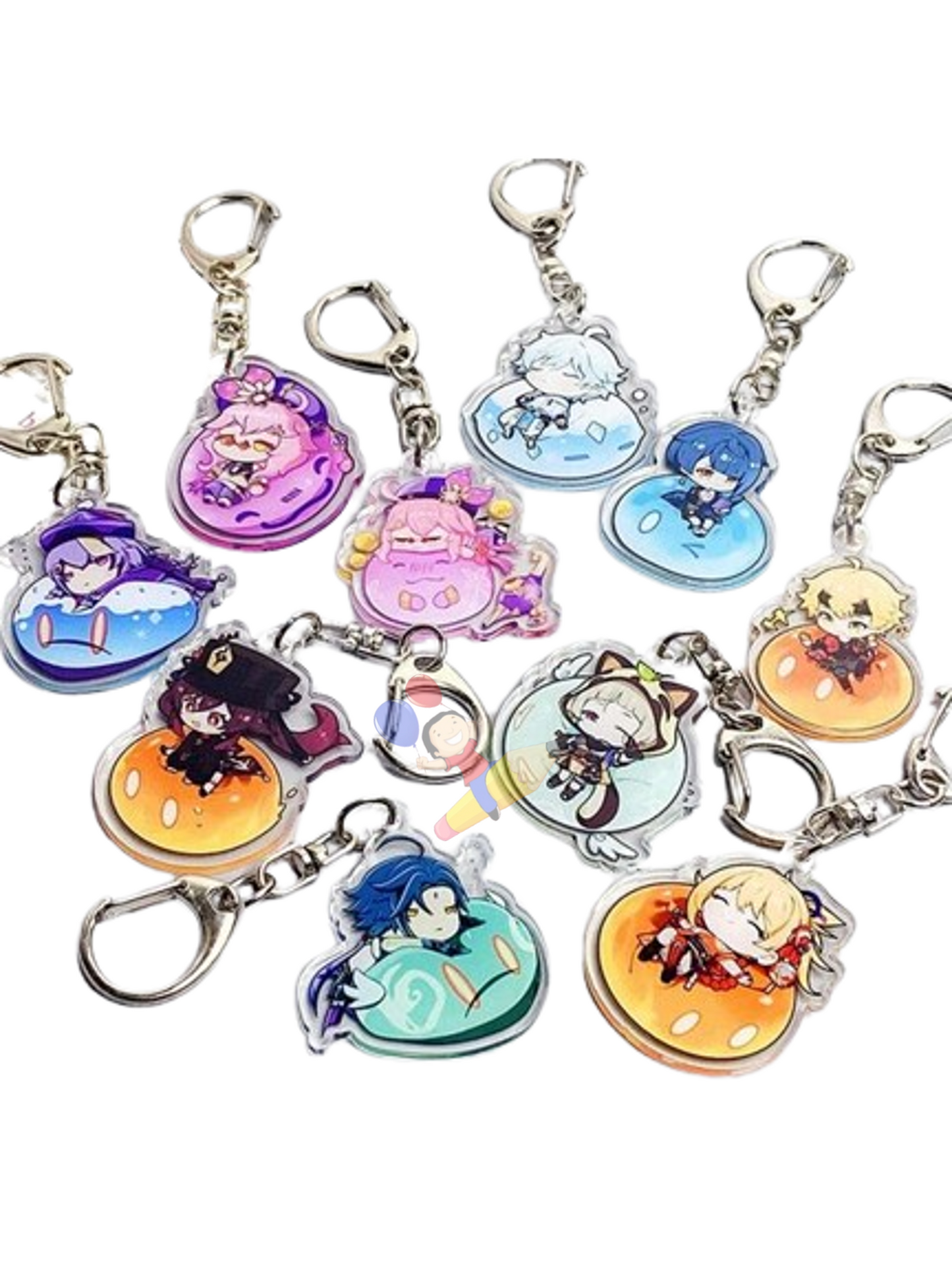 LLAVEROS PLASTIFICADOS