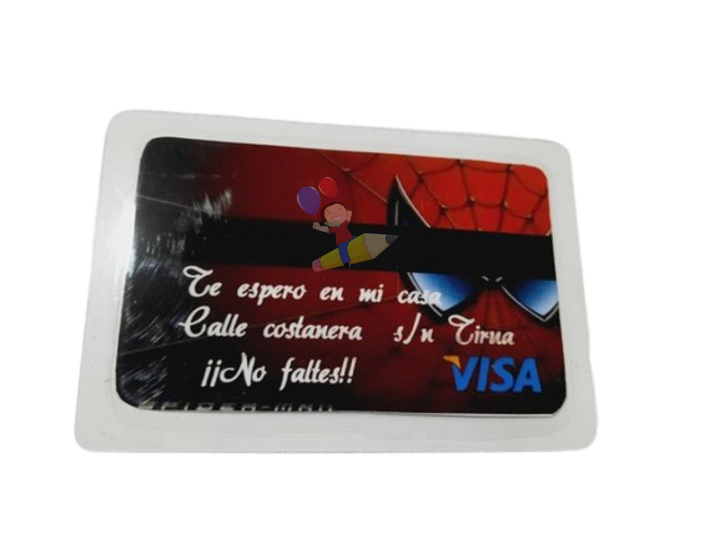 TARJETA DE INVITACION PLASTIFICADAS