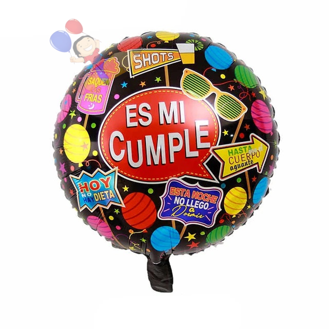 GLOBO LETRA F CUMPLE