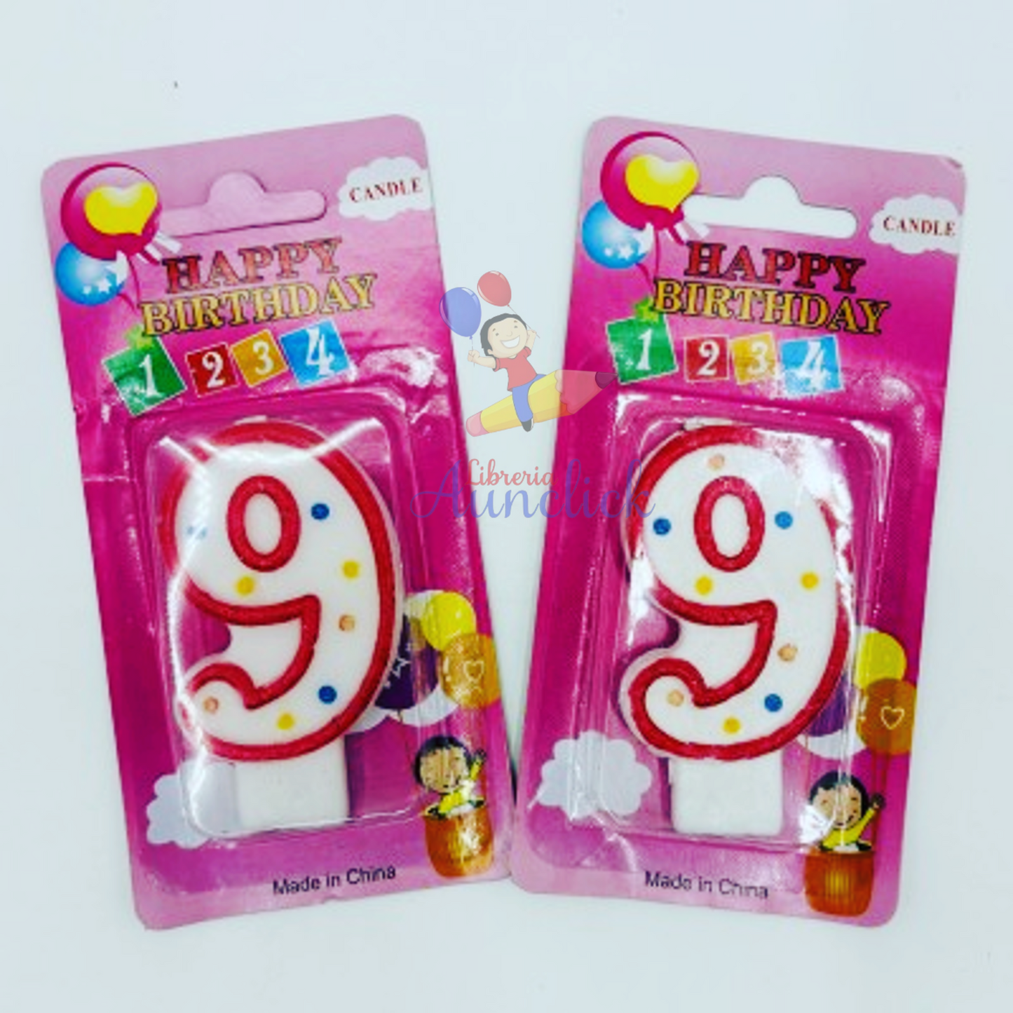 VELAS DE CUMPLEAÑOS