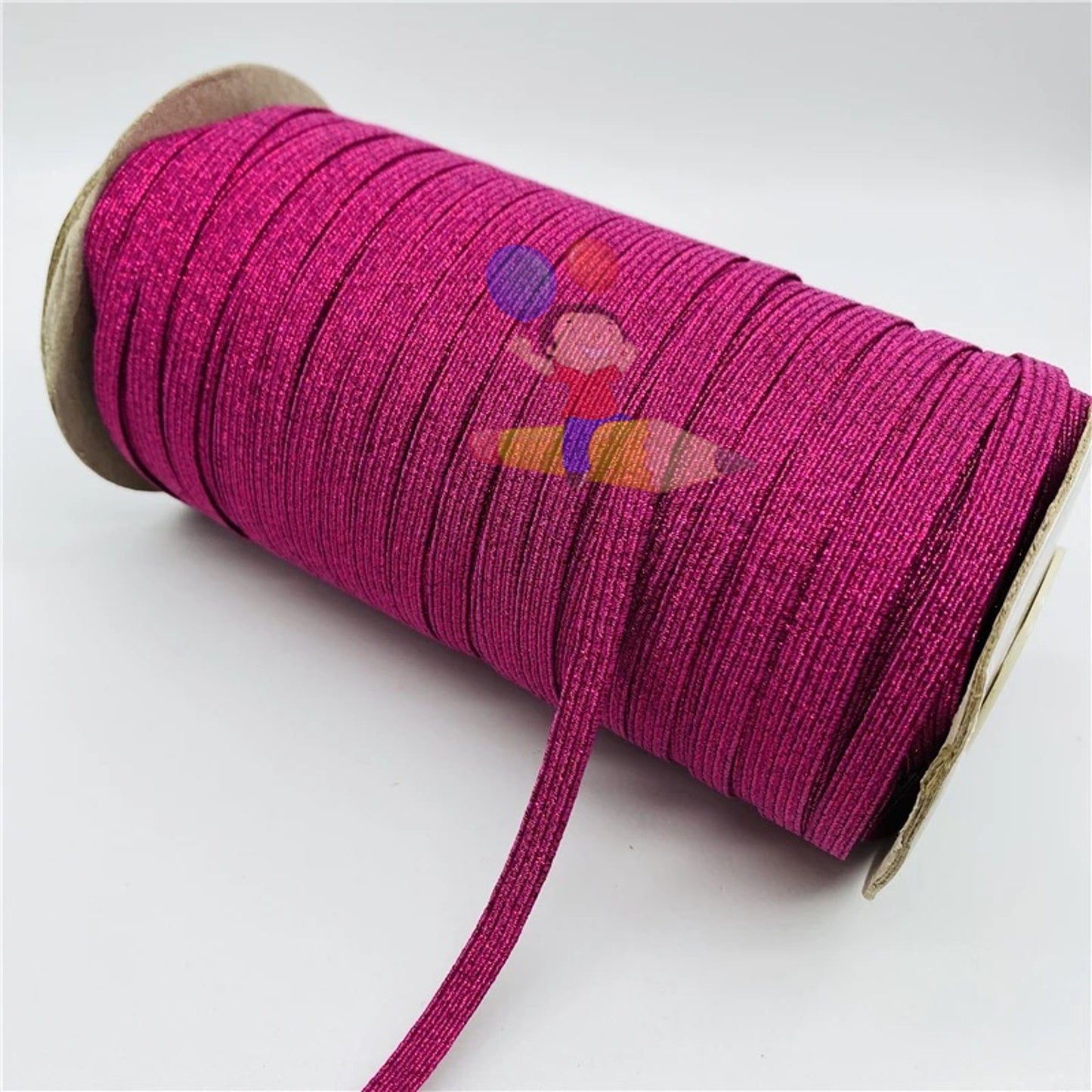 ELASTICO C/GLITTER