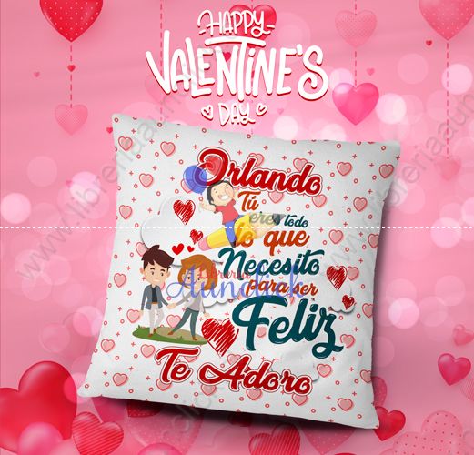 COJIN DIA DE LOS ENAMORADOS