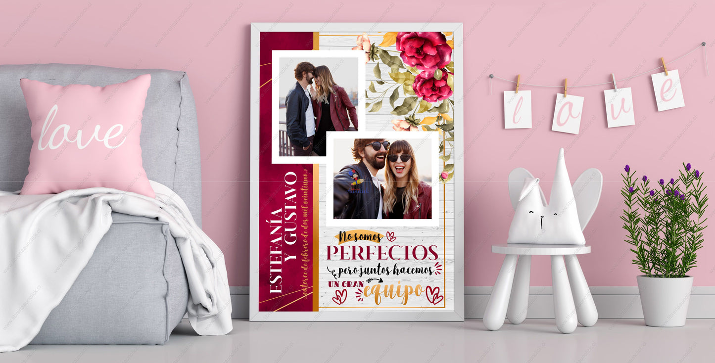 CUADRO PARA EL DIA DE LOS ENAMORADOS
