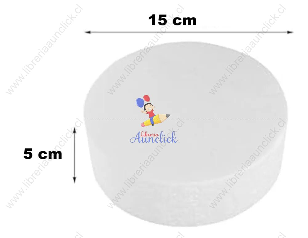 CORAZON Y CIRCULO EN PLUMAVIT