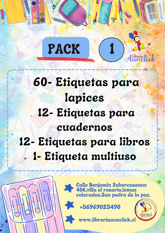 PACK ESCOLAR
