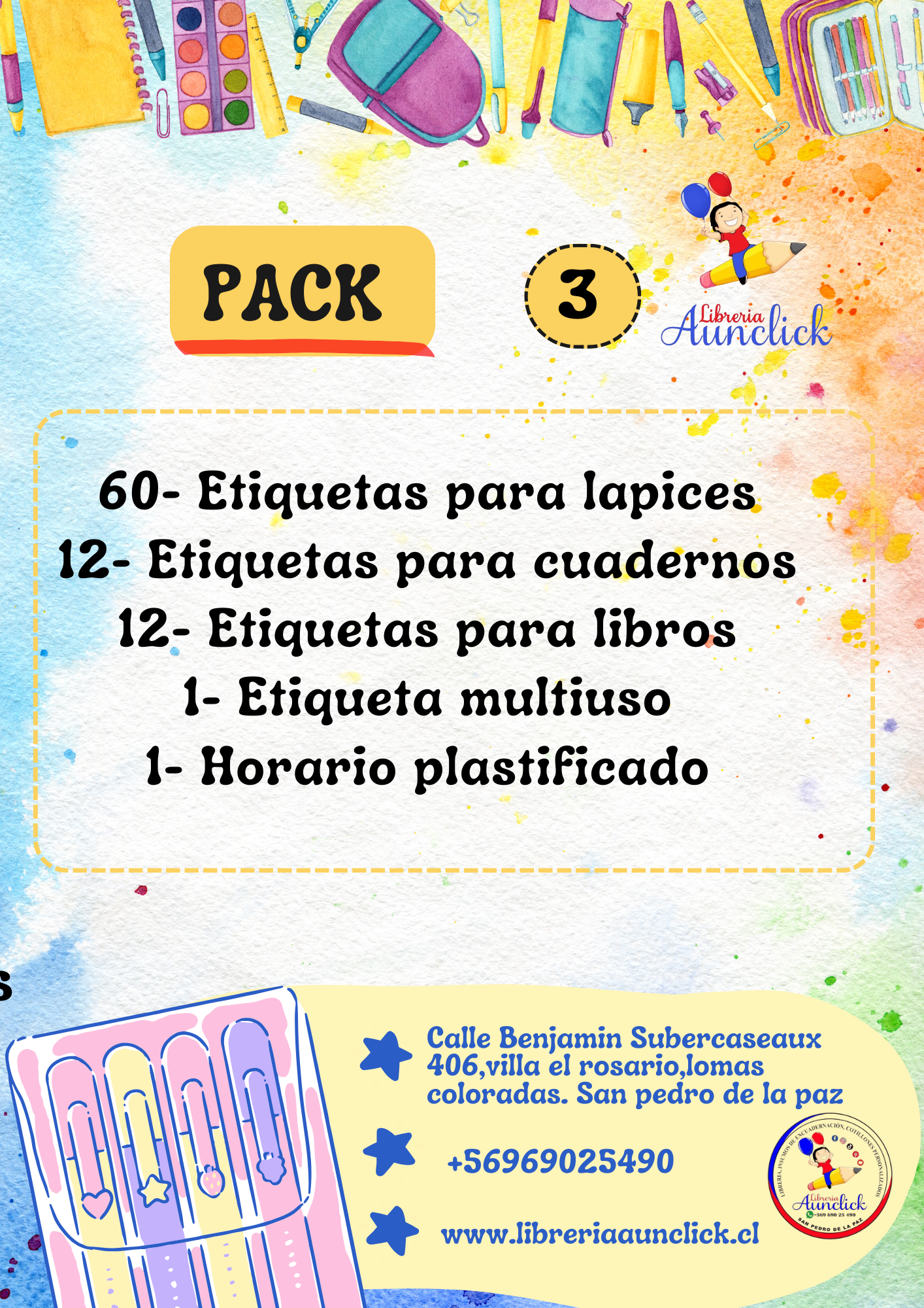 PACK ESCOLAR