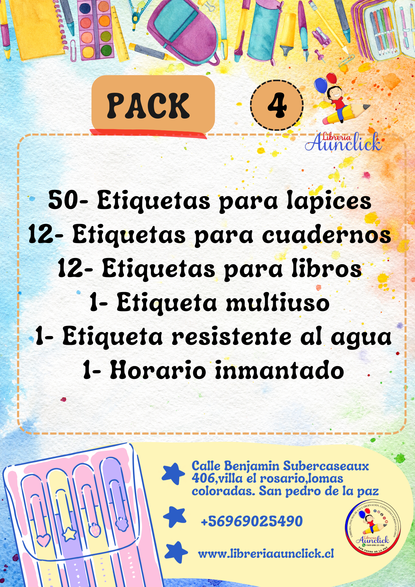 PACK ESCOLAR