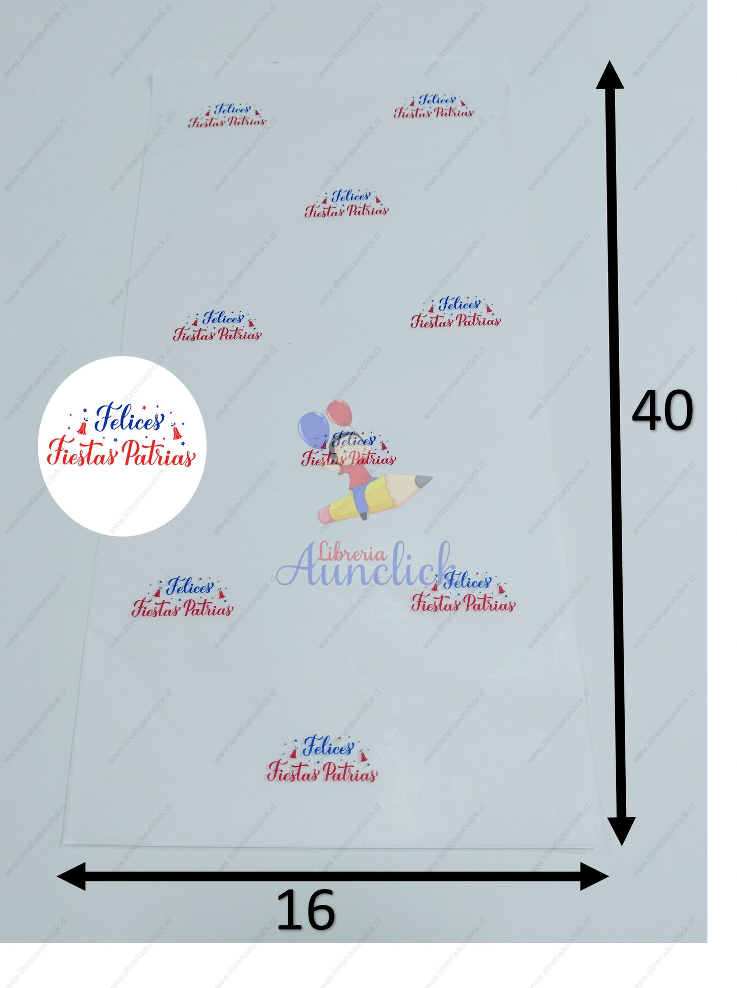 PAPEL MANTEQUILLA PERSONALIZADO