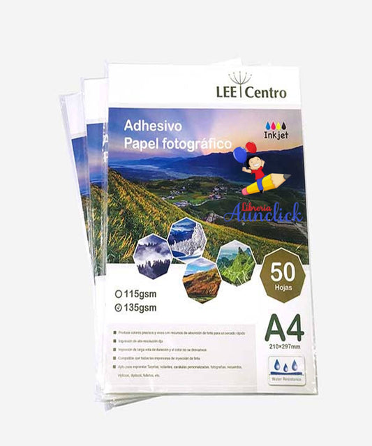 PAPEL FOTOGRAFICO ADHESIVO