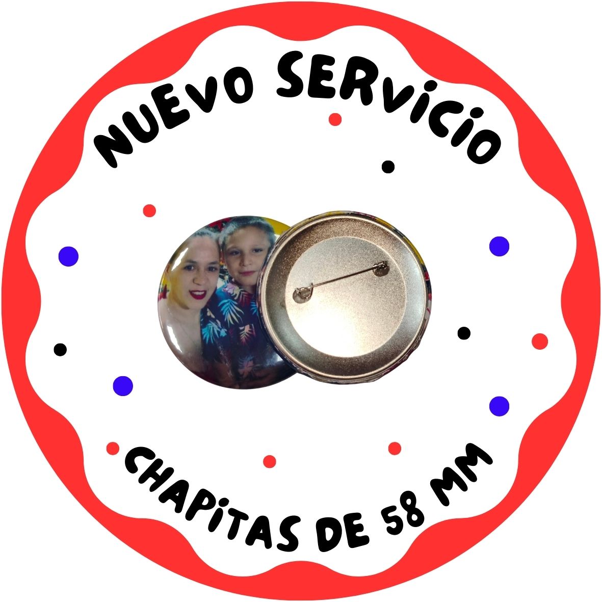 CHAPITAS PERSONALIZADAS