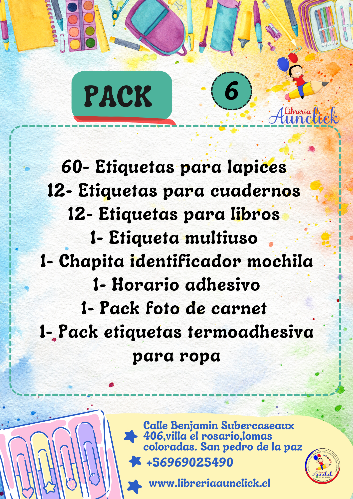 PACK ESCOLAR