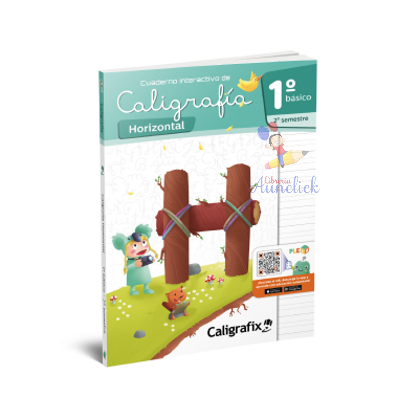 LIBRO CALIGRAFIA HORIZONTAL