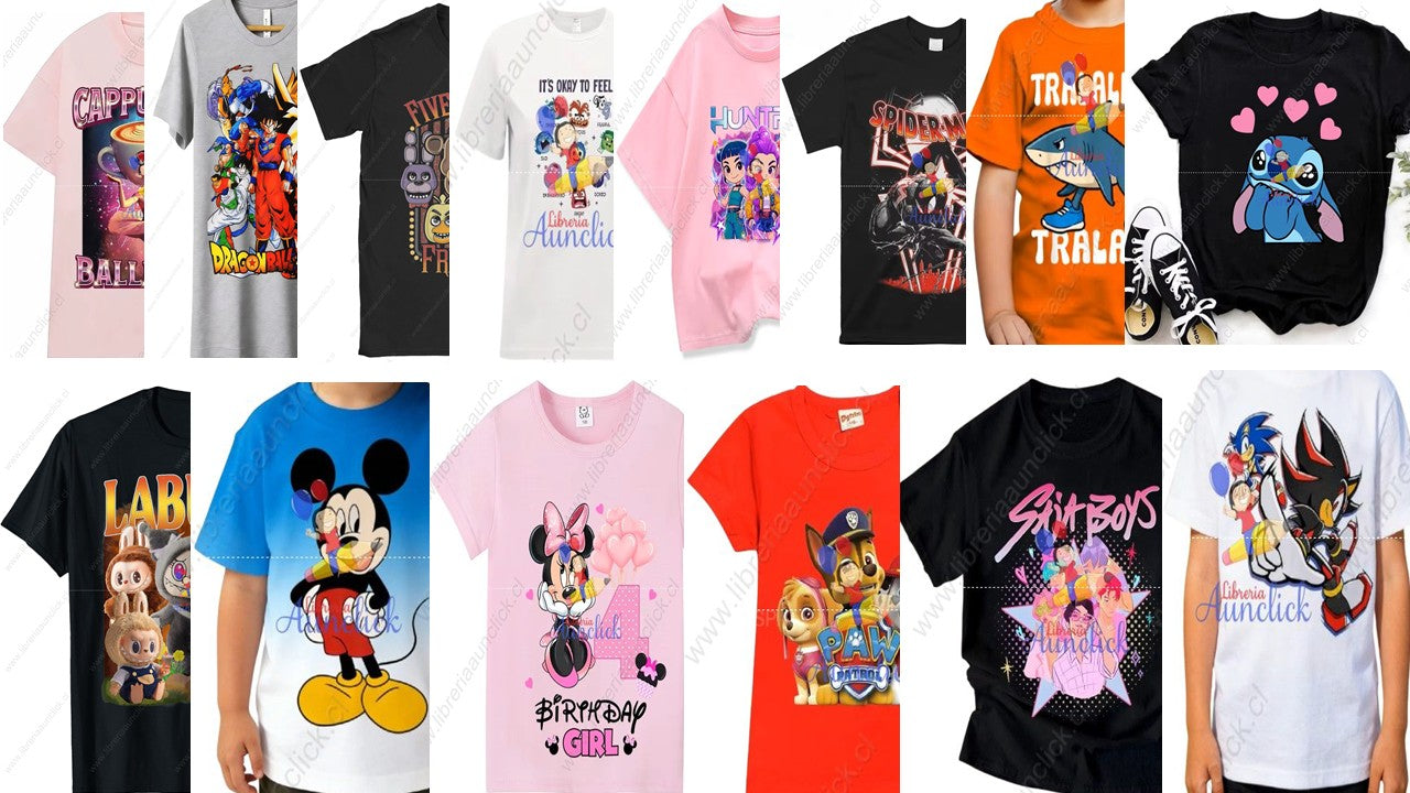 POLERAS CON DTF