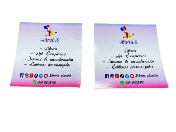 TARJETONES FOTOGRAFICO