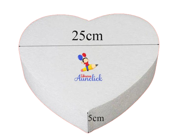 CORAZON Y CIRCULO EN PLUMAVIT