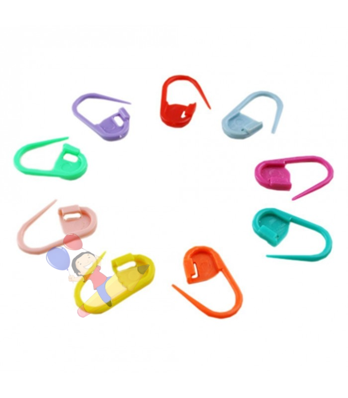 ALFILER DE GANCHO PLASTICO