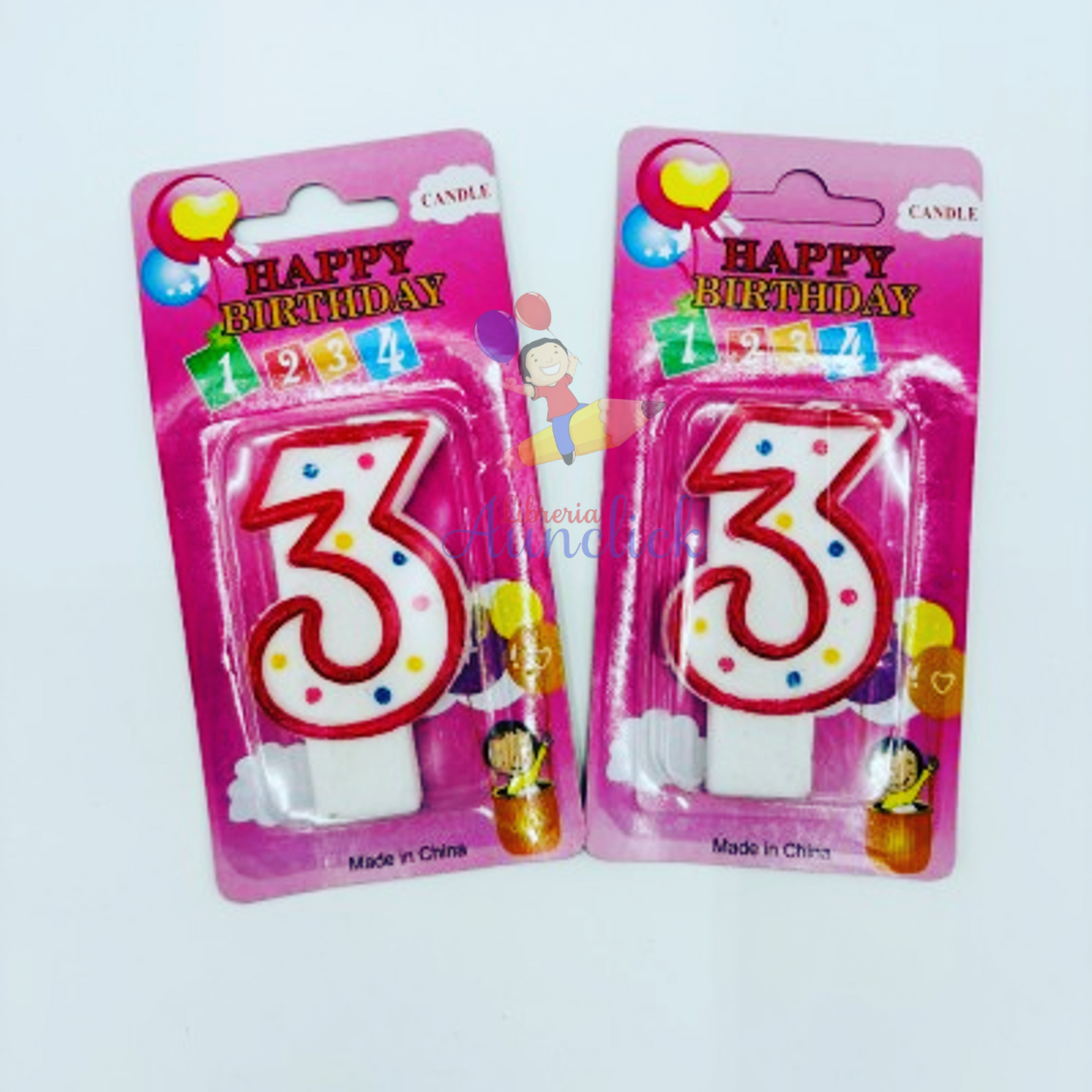 VELAS DE CUMPLEAÑOS