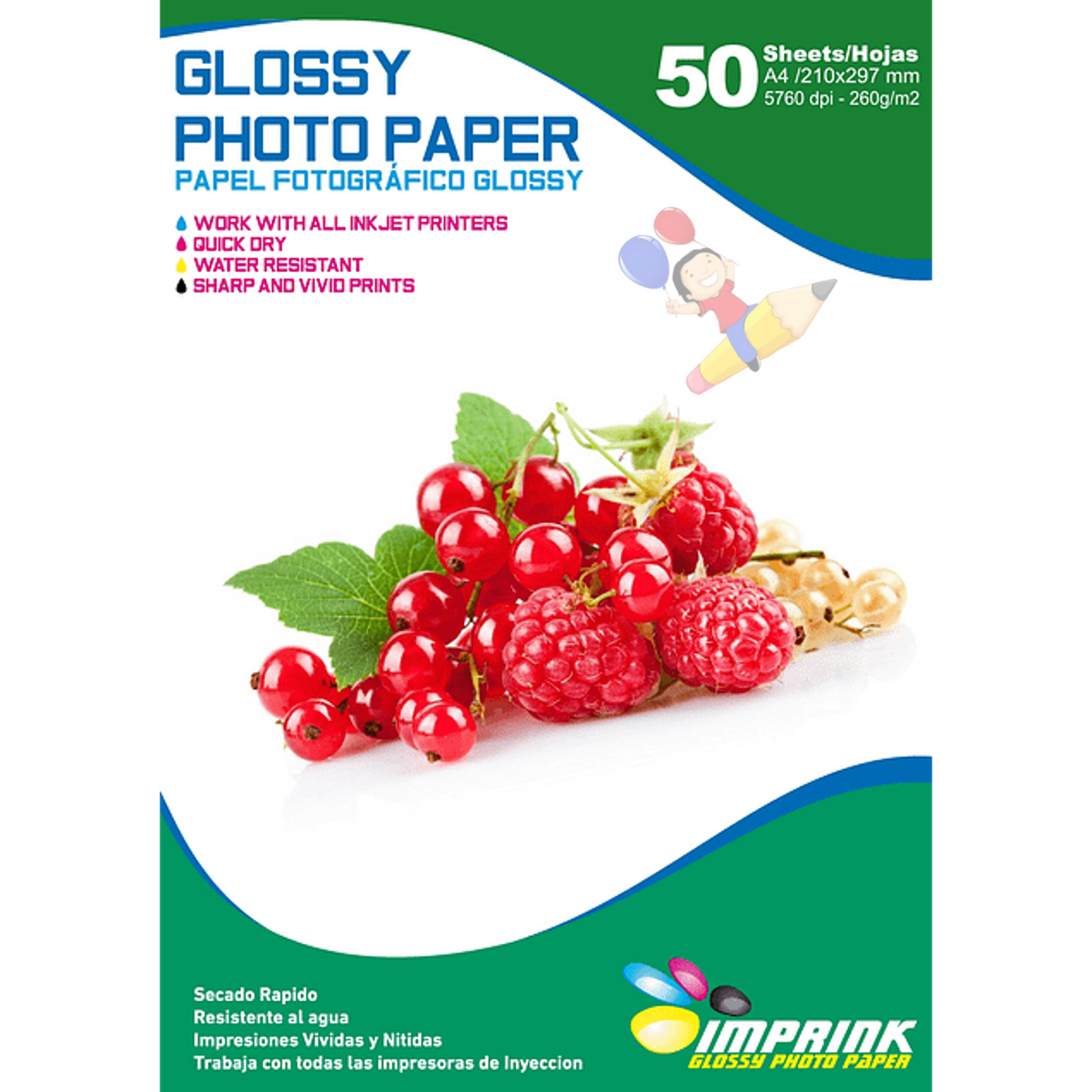 PAPEL FOTOGRAFICO IMPRINK