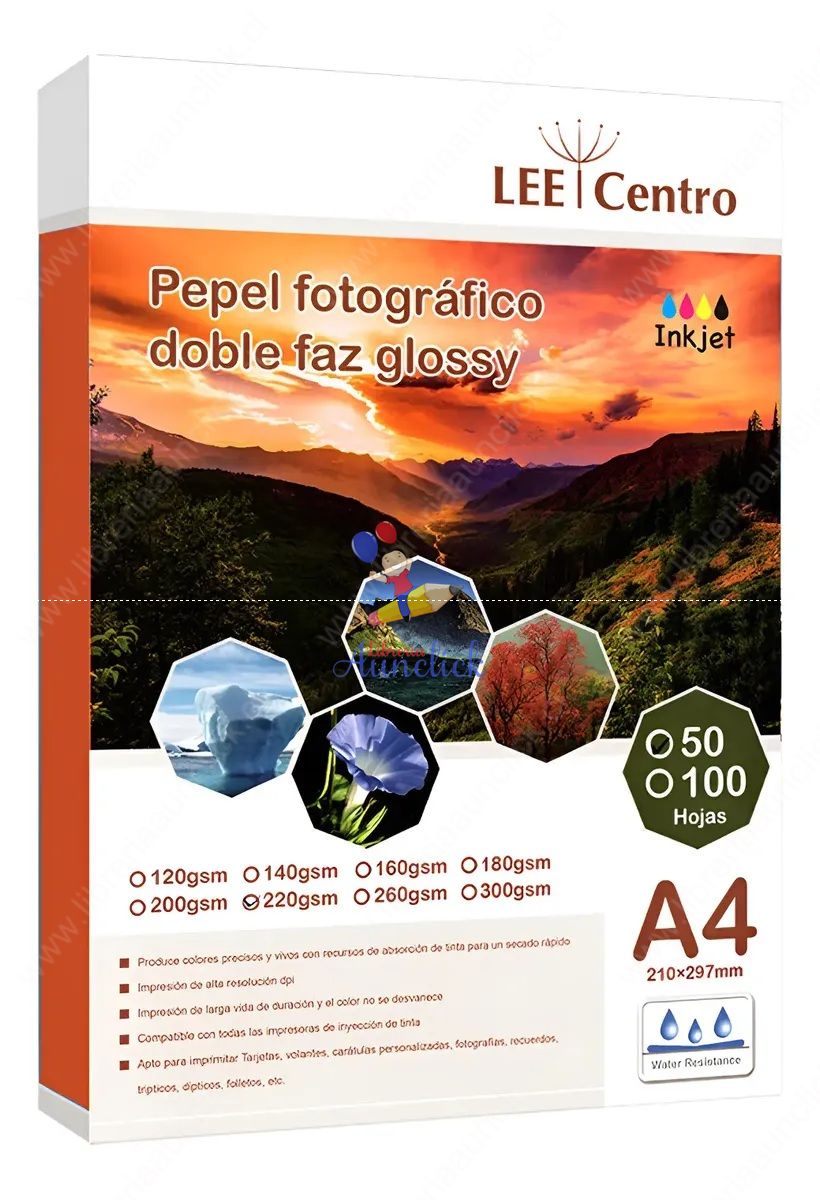 PAPEL FOTOGRAFICO DOBE CARA