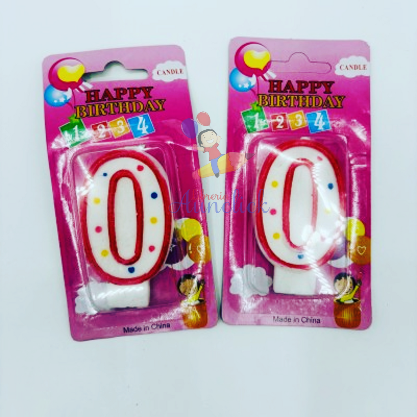 VELAS DE CUMPLEAÑOS