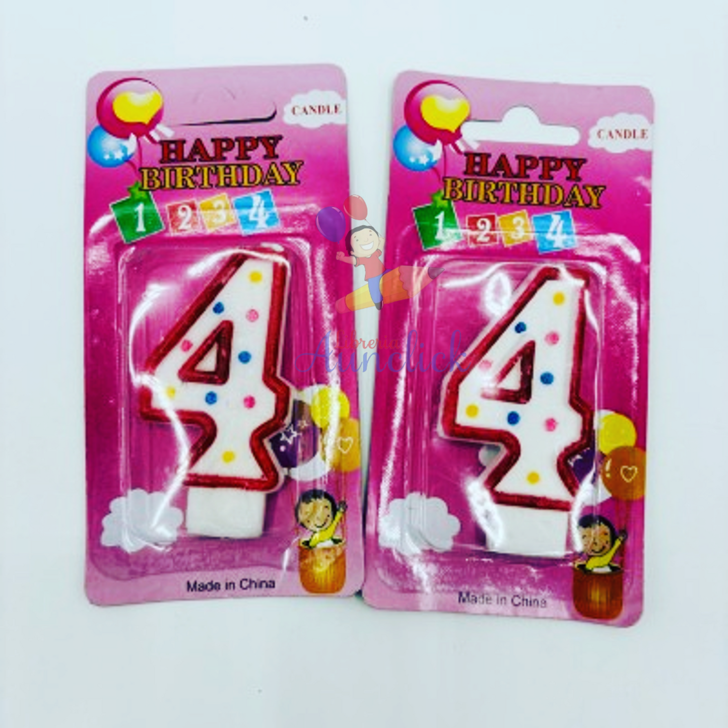 VELAS DE CUMPLEAÑOS