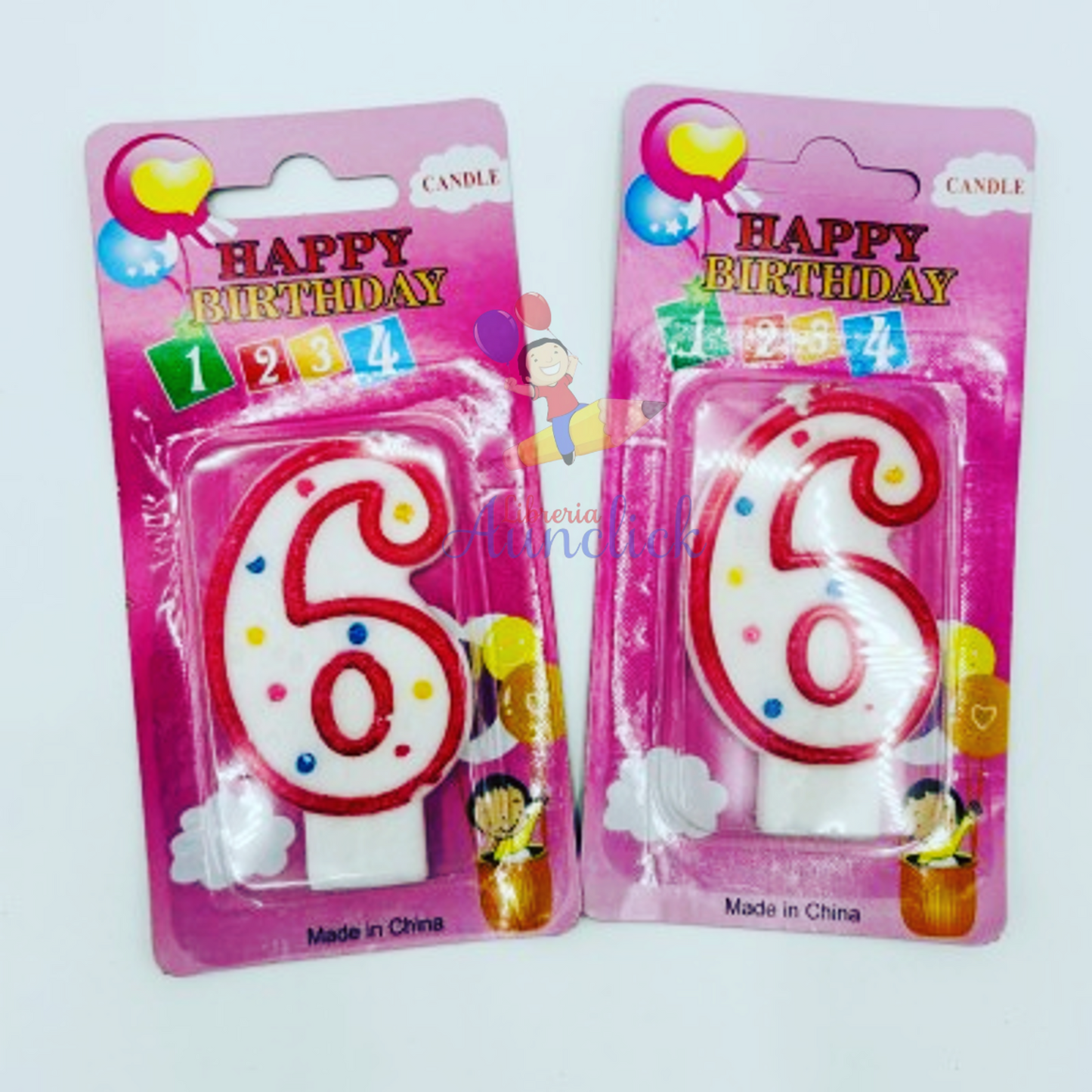 VELAS DE CUMPLEAÑOS