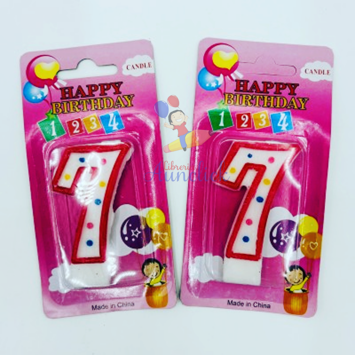 VELAS DE CUMPLEAÑOS