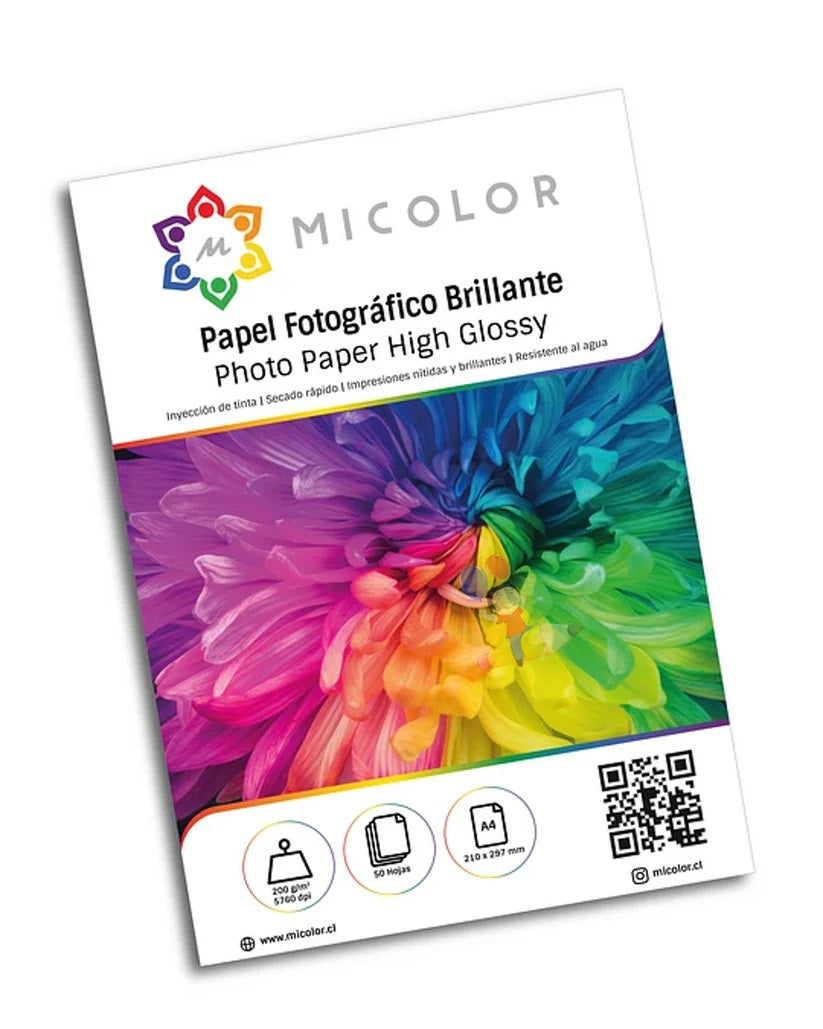 PAPEL FOTOGRAFICO MI COLOR